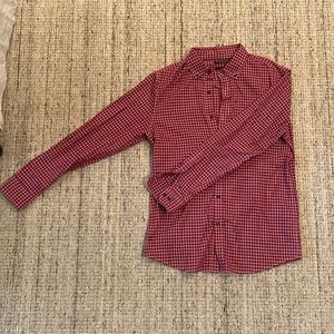 Banana Republic Plaid Button down